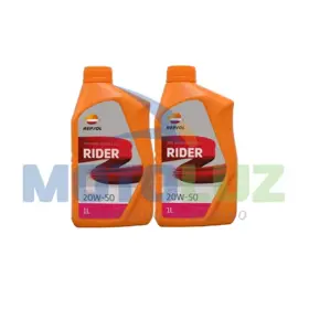 ACEITE REPSOL 20W50 - Repuesto de moto marca MOTOLUZ en Moto Luz Perú