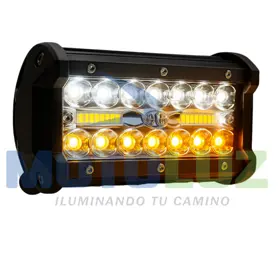 BARRA DE 120W. LUZ DUAL - Repuesto de moto marca MOTOLUZ en Moto Luz Perú