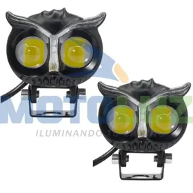 BÚHOS LED PARA MOTO MULTICOLOR – PAR - Repuesto de moto marca MOTOLUZ en Moto Luz Perú