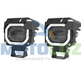 FARITOS FUEGO BRILLANTE - ARO DE ANGEL AZUL - Repuesto de moto marca MOTOLUZ en Moto Luz Perú