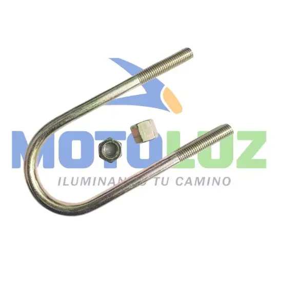 ABRAZADERA MUELLES PARA CARGUERO 12MM*23CM marca MOTOLUZ para moto | Moto Luz Perú