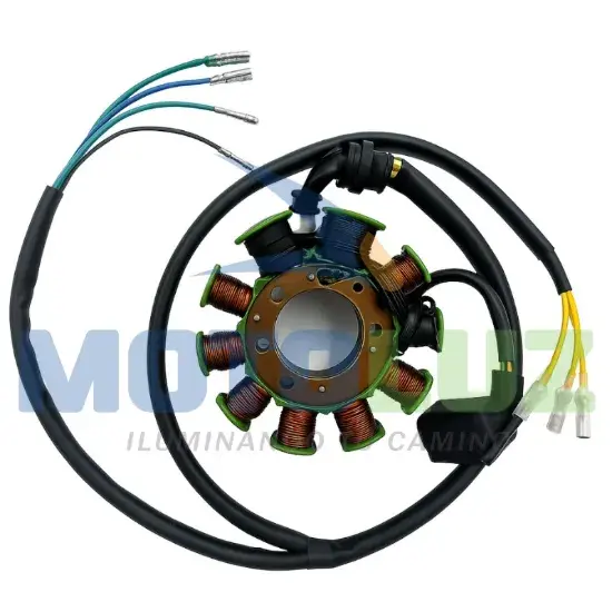 ALTERNADOR 12 POLOS (250W) BJR marca MOTOLUZ para moto | Moto Luz Perú