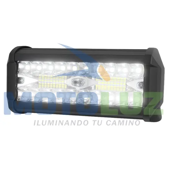 BARRA DE 120W - LUZ BLANCA marca MOTOLUZ para moto | Moto Luz Perú