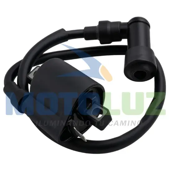BOBINA PARA MOTO CG125 Y CG150 CON CAPUCHÓN marca MOTOLUZ para moto | Moto Luz Perú