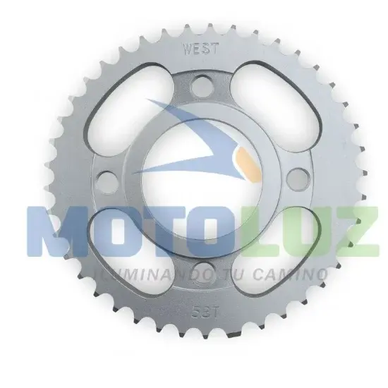 CATALINA DE 45 DIENTES PLANA - BROSS - PASO 428 marca MOTOLUZ para moto | Moto Luz Perú