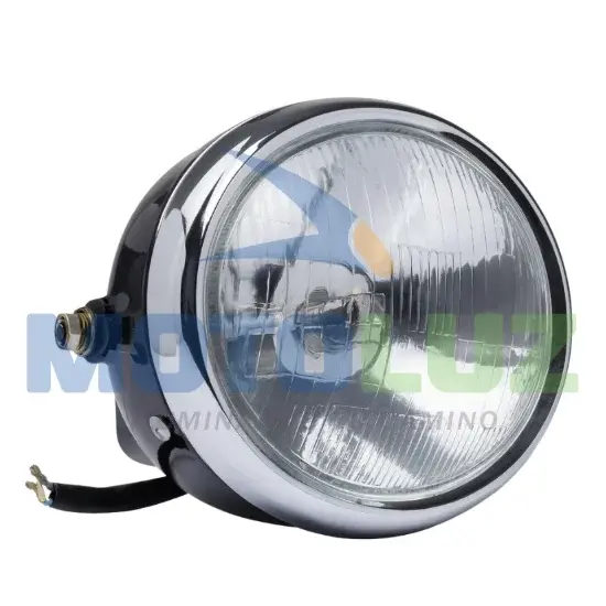 FARO DELANTERO REDONDO GL marca MOTOLUZ para moto | Moto Luz Perú