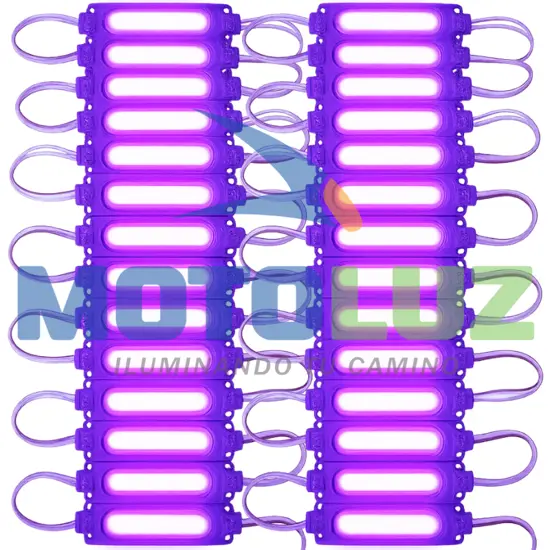 MÓDULO COB LED – 12V LILA marca MOTOLUZ para moto | Moto Luz Perú