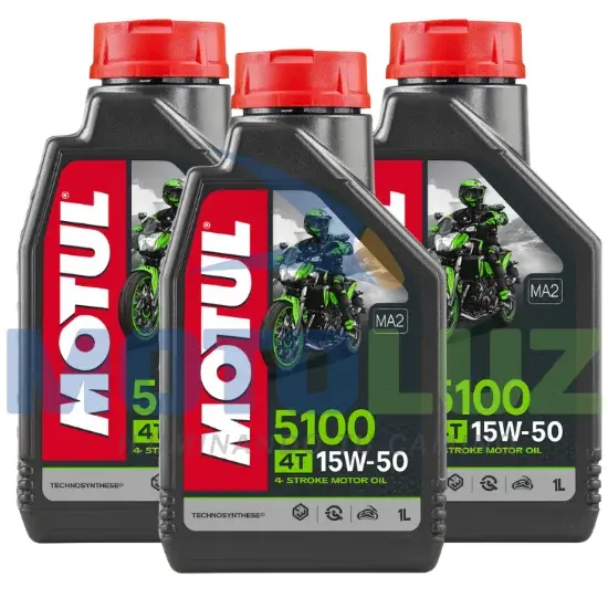 MOTUL 5100 - 15W50 4T marca MOTOLUZ para moto | Moto Luz Perú