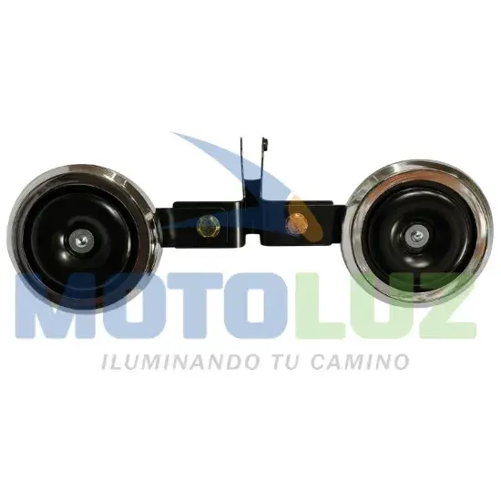 PAR DE CLAXON 12V marca MOTOLUZ para moto | Moto Luz Perú