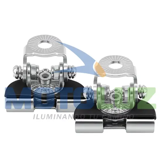 SOPORTE PARA LUCES EN CAPOT – PAR marca MOTOLUZ para moto | Moto Luz Perú