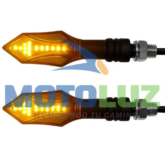 DIRECCIONALES GDBS - 005 - AZUL marca MOTOLUZ para moto | Moto Luz Perú