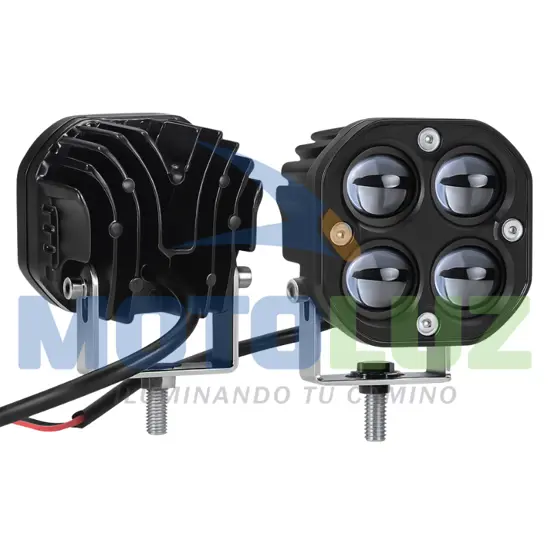 EXPLORADORAS 4X4 LED CUADRADAS PARA MOTO marca MOTOLUZ para moto | Moto Luz Perú
