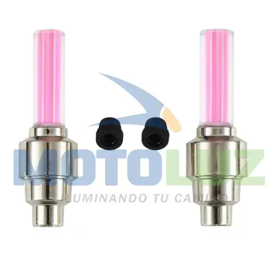 PAR DE PITONERAS COLOR VIOLETA /AUTO / MOTO / BICICLETA marca MOTOLUZ para moto | Moto Luz Perú