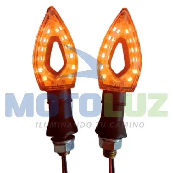 DIRECCIONALES LED PICARON marca MOTOLUZ para moto | Moto Luz Perú