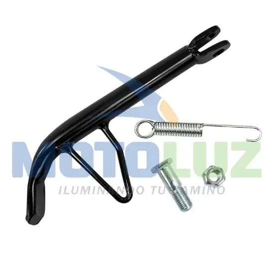 PARADOR LATERAL DE C110 CON RESORTE - RCC marca MOTOLUZ para moto | Moto Luz Perú