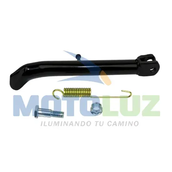 PARADOR LATERAL MOTO LINEAL GL CON RESORTE marca MOTOLUZ para moto | Moto Luz Perú