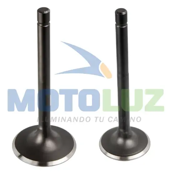VALVULA DE ADMISIÓN Y ESCAPE CG200- KIGCOL marca MOTOLUZ para moto | Moto Luz Perú