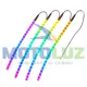 Vista 1 de CINTA LED MULTICOLOR CORREDIZA 30 CM PARA MOTO | Moto Luz Perú