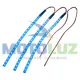 Vista 1 de CINTA LED AZUL CORREDIZA 30 CM PARA MOTO | Moto Luz Perú