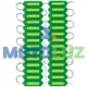 Vista 1 de MÓDULO COB VERDE – 24V | Moto Luz Perú