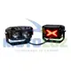 Vista 1 de NEBLINEROS SUPERMAN 2X2 LED PARA MOTO MULTICOLOR | Moto Luz Perú