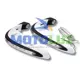 Vista 1 de PAR DE PROTECTORES DE MANO BLANCO CON LUZ LED | Moto Luz Perú